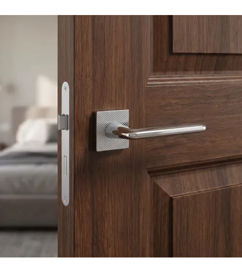Tirador de puerta cromo brillante TUPAI 4165-T2 manilla de diseño