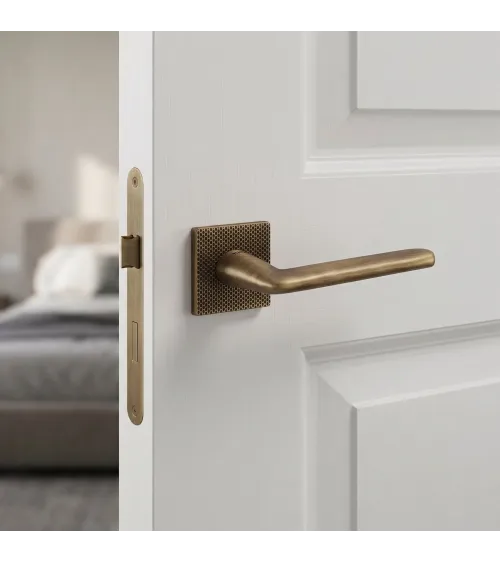 Tirador de puerta con pátina antigua mate TUPAI 4165-T2 manilla de diseño