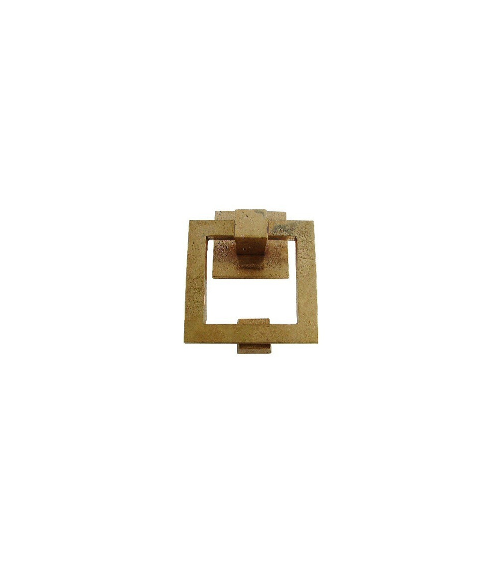 Aldaba en bronce auténtico - modelo BT1519 - manecilla de diseño
