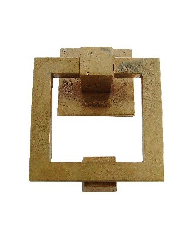 Aldaba en bronce auténtico - modelo BT1519 - manecilla de diseño