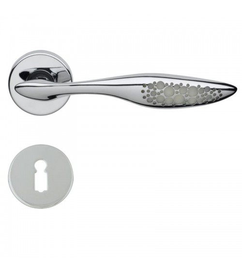 Manilla de puerta luminosa Morfeo R con llave L - herrajes decorativos