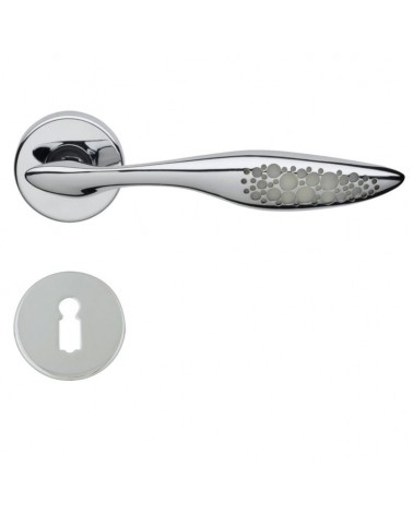 Manilla de puerta luminosa Morfeo R con llave L - herrajes decorativos