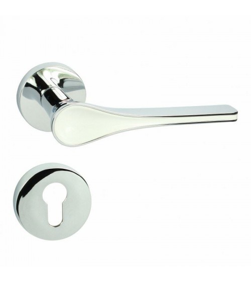 Tirador de puerta DOM Polaris R con llave I - tirador de diseño