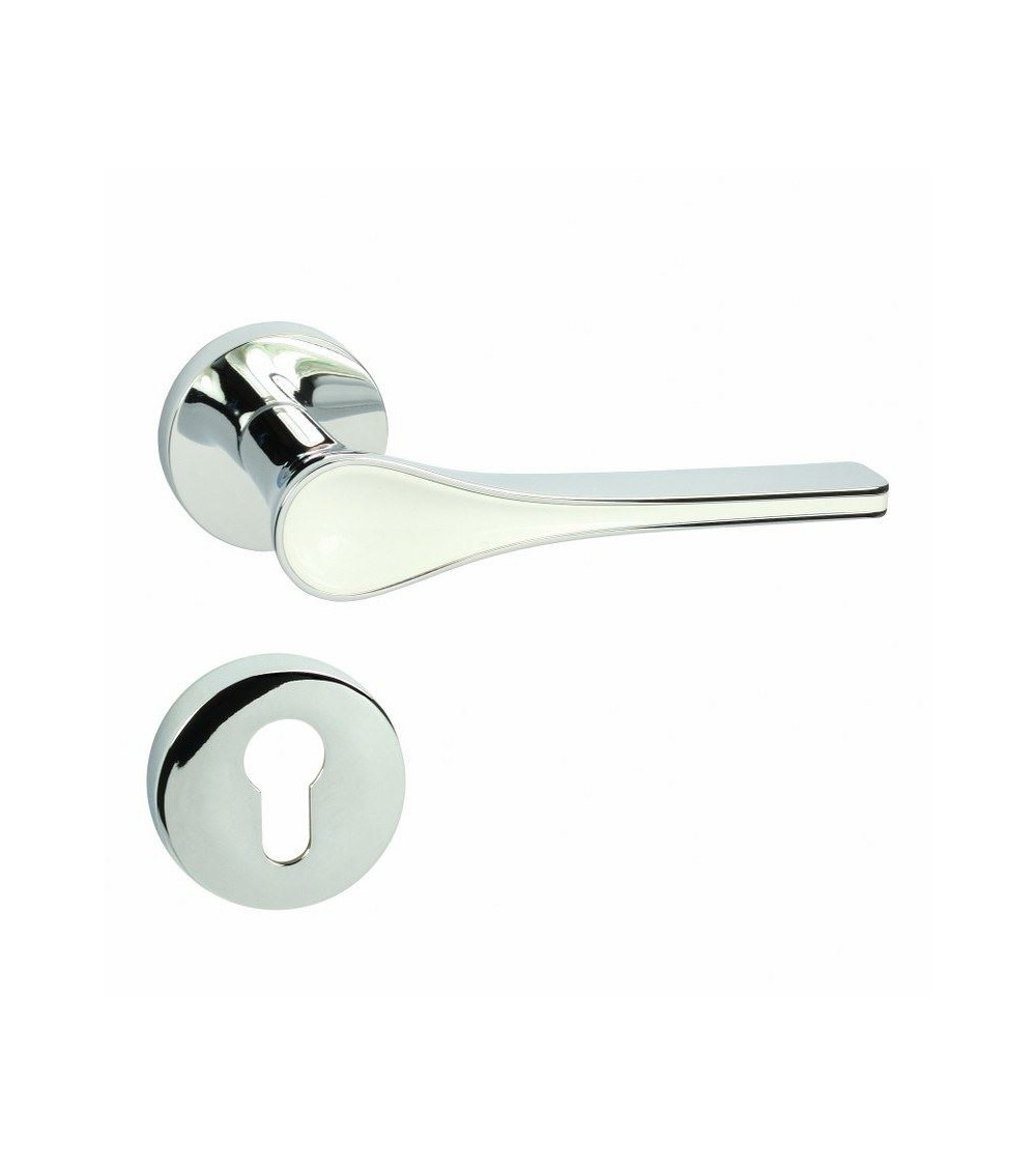 Tirador de puerta DOM Polaris R con llave I - tirador de diseño