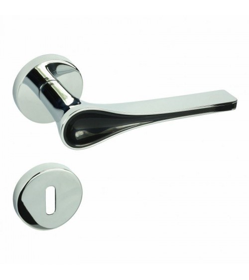 Tirador de puerta DOM Polaris R con llave L - tirador de diseño