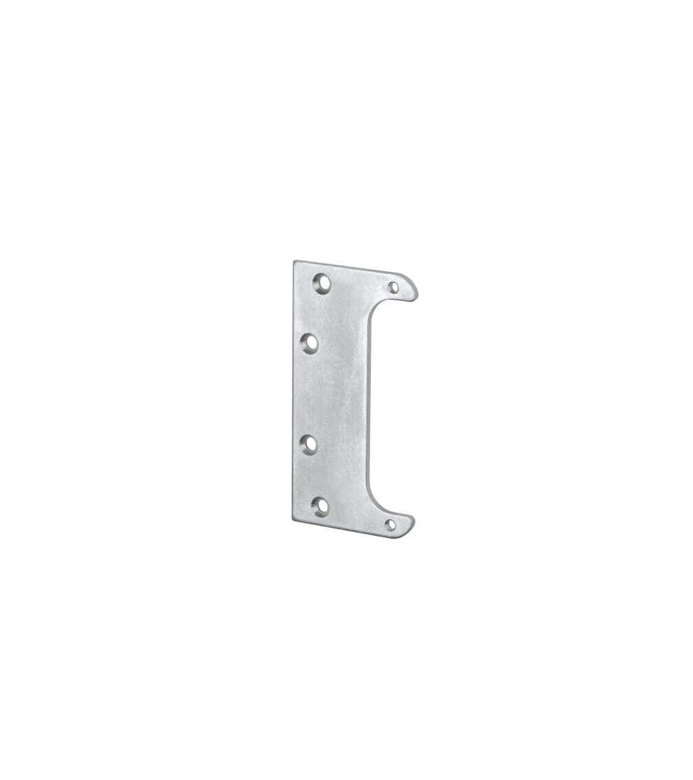 Placa de refuerzo para la bisagra invisible de la puerta - tirador de diseño