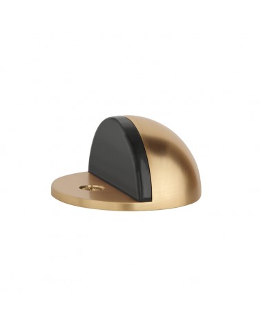 Topes de puerta dorado mate DS21, para suelo - manilla de diseño