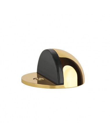 Topes de puerta dorado mate DS21, para suelo - manilla de diseño