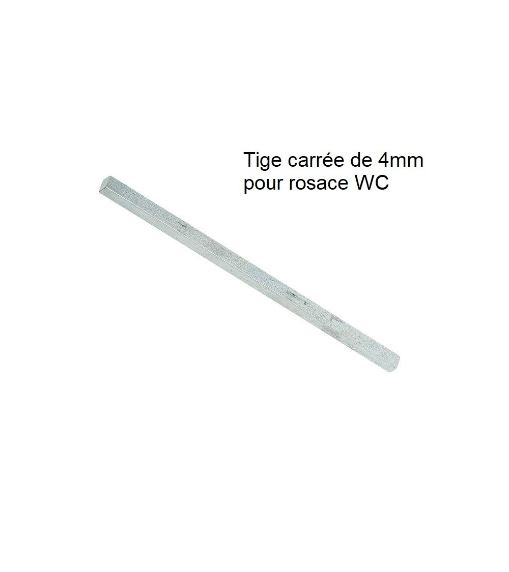 Varilla cuadrada de 4 mm de grosor y 90 mm de longitud - tirador de diseño