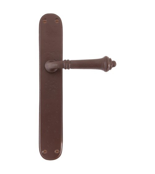 Tirador de puerta negro de hierro 287 - herrajes de diseño