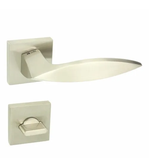 Tirador de puerta de diseño Quezo QR WC - herrajes de diseño