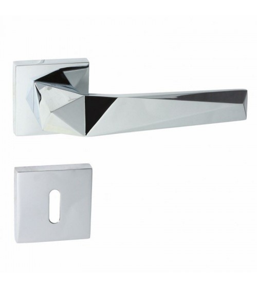 Tirador de puerta DOM Pira QR con llave L - tirador de diseño