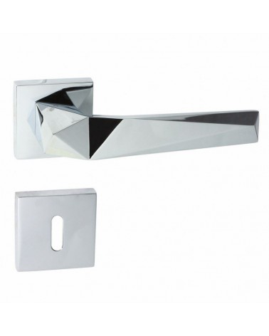 Tirador de puerta DOM Pira QR con llave L - tirador de diseño