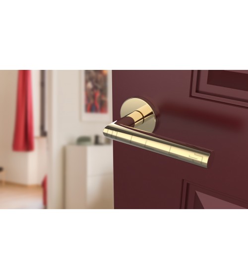 Tirador de puerta color oro pulido ARABIS diseño