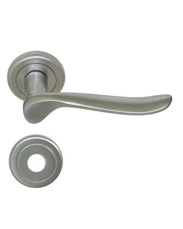 Manilla de puerta Orphée cromo perla — Cromo lacado