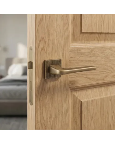 Tirador de puerta pátina antigua mate TUPAI 4007-T2 - Millamanillas