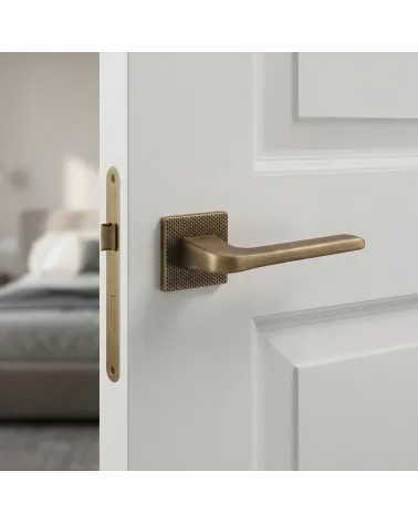 Tirador de puerta pátina antigua mate TUPAI 4007-T2 - Millamanillas