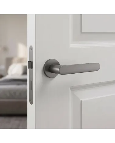 Manilla de Puerta Antracita Elegante y Sofisticada - Modelo ALORA