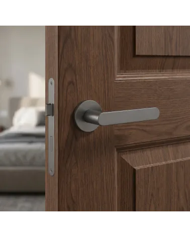 Manilla de Puerta Antracita Elegante y Sofisticada - Modelo ALORA