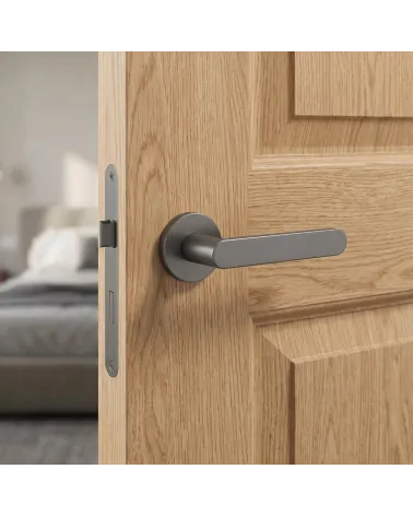 Manilla de Puerta Antracita Elegante y Sofisticada - Modelo ALORA
