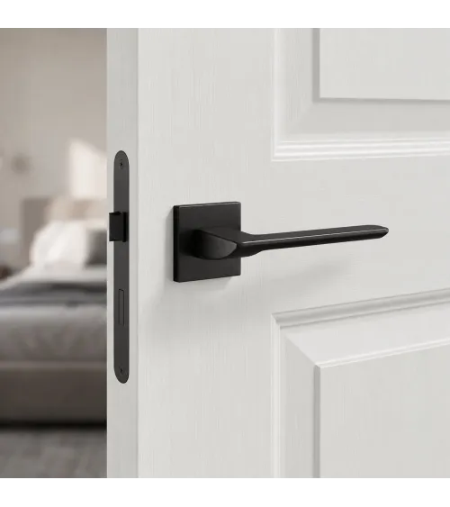 Tirador de puerta negra ASTRA tirador de diseño