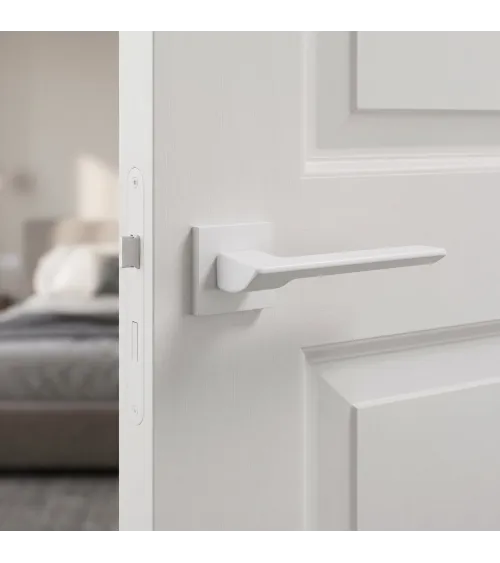 Manija de puerta blanca ASTRA manilla design