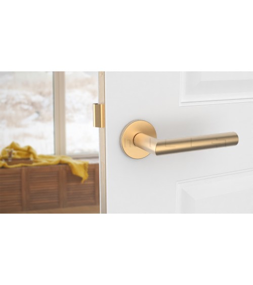 Tirador de puerta color oro mate ARABIS tirador de diseño