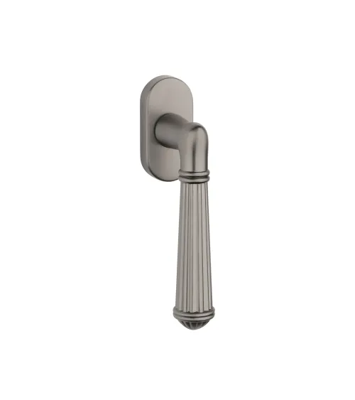 Manilla de ventana ARIDA de aluminio en acabado titanio