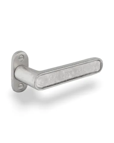 Manilla de puerta de hierro negro