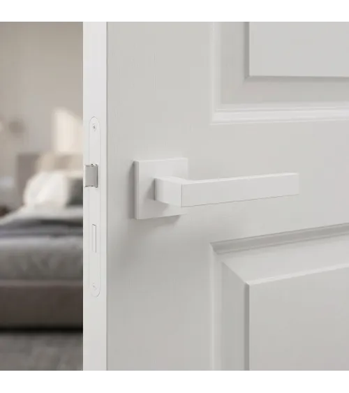 Maneta de puerta blanca TUPAI 2275 maneta de diseño