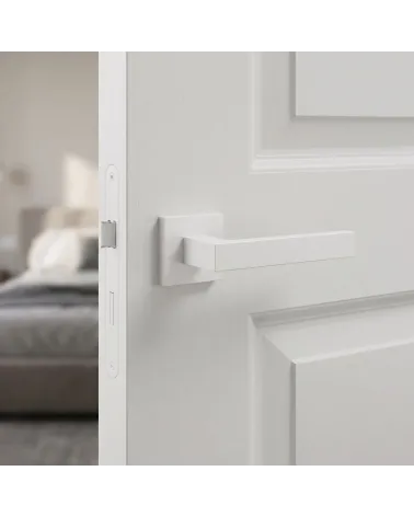 Pomo de Puerta Blanco de Pureza Inigualable - Modelo TUPAI 2275