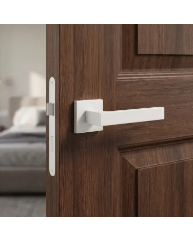 Pomo de Puerta Blanco de Pureza Inigualable - Modelo TUPAI 2275