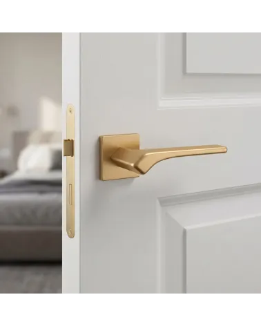 Tirador de Puerta Dorado Mate para un interior lujoso - Modelo BERGERIA