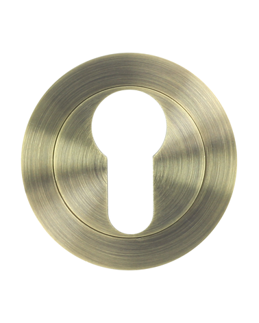 Roseta Domino 950 con llave I - ferretería decorativa de diseño