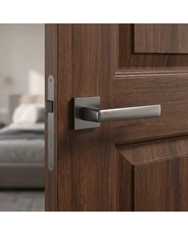 Manilla de Puerta Antracita Refinada y Sofisticada - Modelo ADANA