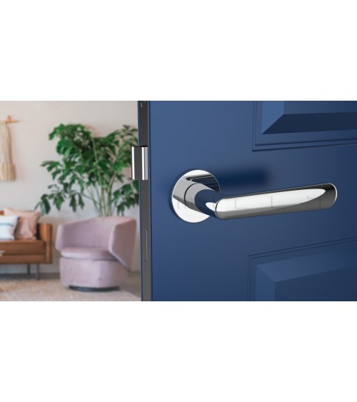 Tirador de puerta cromada pulida ARIA tirador de diseño