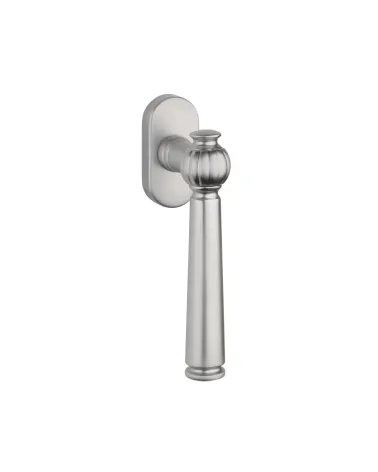 Manilla de ventana TUKA de aluminio con acabado en cromo mate