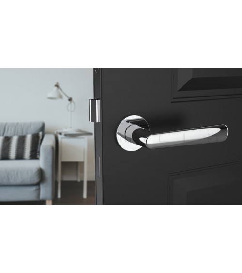 Tirador de puerta cromada pulida ARIA tirador de diseño