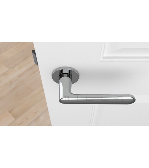 Tirador de puerta cromada pulida ARIA tirador de diseño