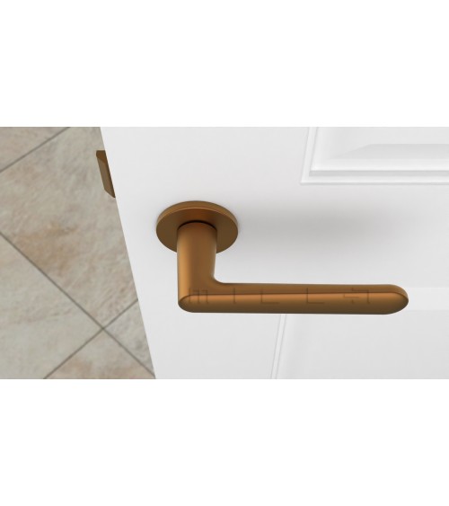 Tirador de puerta cobre ARIA tirador de diseño
