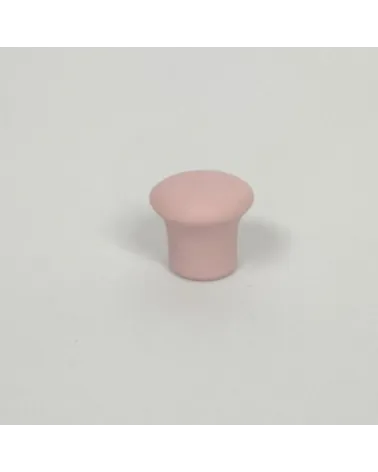 Pomo para muebles de porcelana mate rosa pálido, tamaño XS – Anne Black