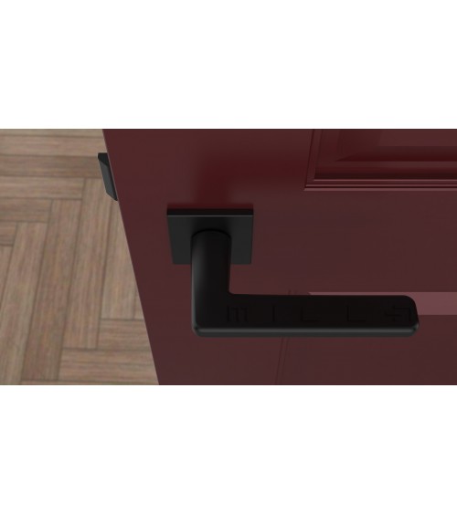 Manilla de puerta negra SETIA manilla de diseño