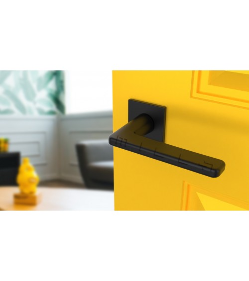 Manilla de puerta negra SETIA manilla de diseño