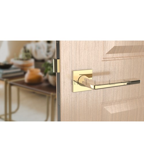 Tirador de puerta dorado pulido SETIA diseño decorativo