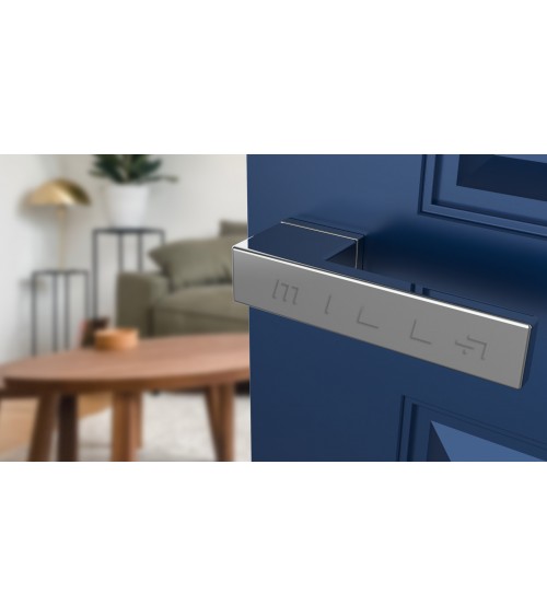 Tirador de puerta cromo satinado CARLINA tirador de diseño