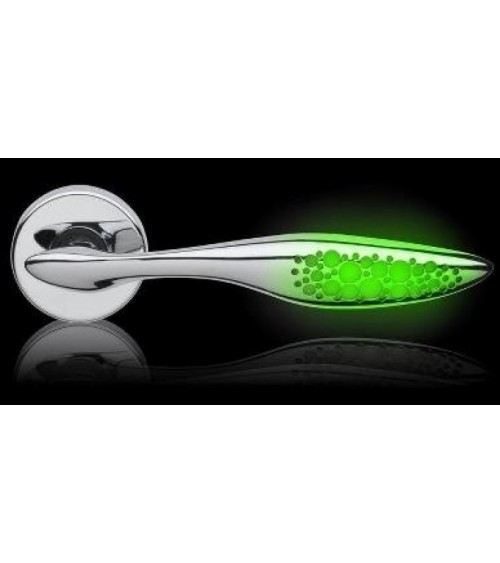 Tirador de puerta fluorescente Morfeo WC - tirador de diseño