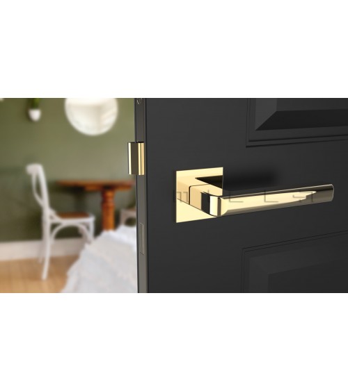 Tirador de puerta oro pulido SALICE herrajes de diseño