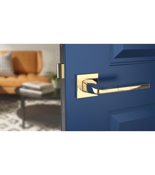 Tirador de puerta oro pulido ERBA diseño decorativo