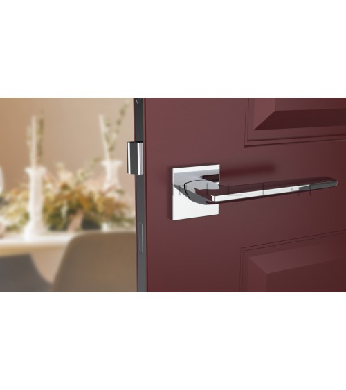 Manilla de puerta LUNARIA cromada pulida manilla de diseño