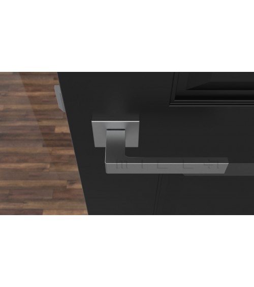 Tirador de puerta cromo satinado SULLA tirador de diseño